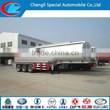 37500L fuel semi-trailer 27T oil transport trailer big capacity liquid chemical tank trailer for sale