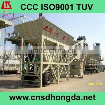 40-360m3/h mobile concrete plant, mobile concrete batching plant, mobile concrete mixing plant