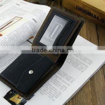Mens Stylish Leather Wallet Card Holder Clutch Bifold Purse Money Clip photo-3