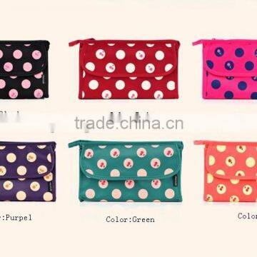 Dot printin Cosmetic Bag