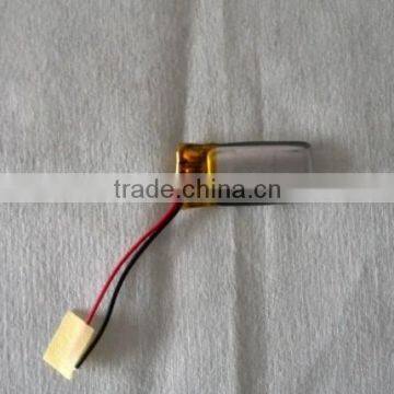 3.7v 45mah polymer lithium rechargeable battery cell factory selling directly