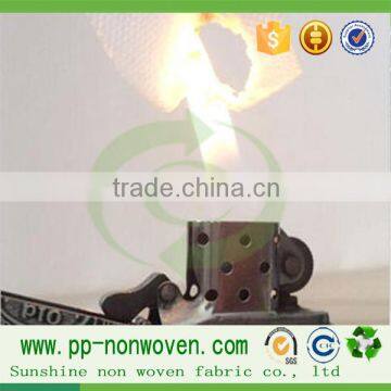 White roll spunbonded fabric fire retardant nonwoven fabric