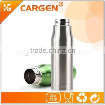 New Arrival Portable Strap Insulated Wide Mouth Stainless Steel Water Bottle