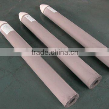 Alumina-graphite ladle shroud