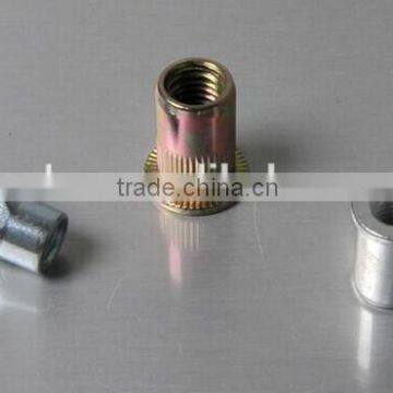 Nut manufacturing Railway rivet nut/best fastener used on railway