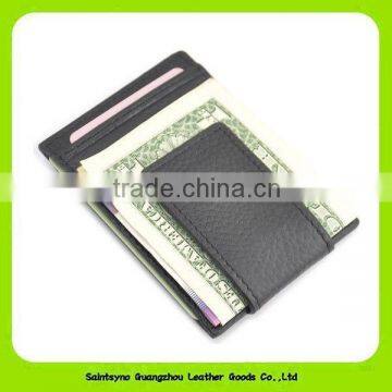 MC010 Promotion product custom money clip leather