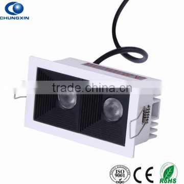 Creee COB rectangular led downlight focus light