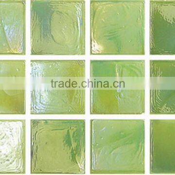 Ice Jade Series Iridescent Glass Mosaic tile for home interior decoration /wallpapers(PMGIJL074)