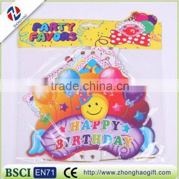 Custom made cheap party decorative flags and banners