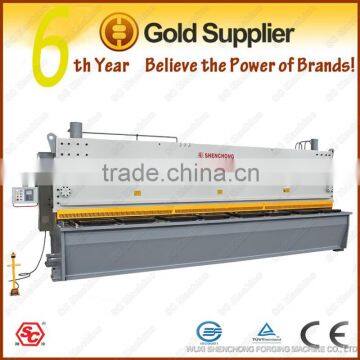 QC11K-13X8000 automatic guillotine plate shearing machine