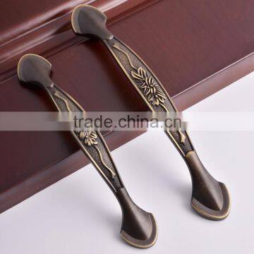 Antique Bronze Zinc Alloy Furniture Hardware Cabinet Handles Modern Home Garden Classical Brass Knobs photo-2