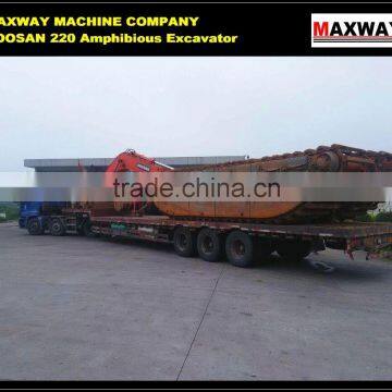 Alibaba Trade Assurance ~ MAXWAY Marsh Excavator for Pond Sludge , Model: MAX200PU-S