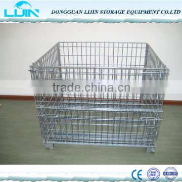 Steel wire mesh cage for warehouse