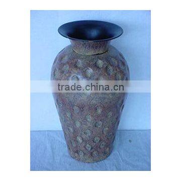 Long Shape Iron Vase