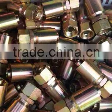 High pressure hydraulic pipe fittings