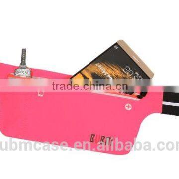 Fashion Pink Outdoor Sport Waist Bag Shenzhen Resilient Wholesale Waterproof and Breathable Running Waist Bag