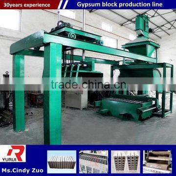 Light Gypsum Wall Panel And Block Machine/Hollow Gypsum Block Automatic Plant photo-6