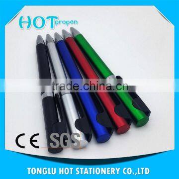spray paint colored barrel, wide chrome ring with black big clip,twist pen