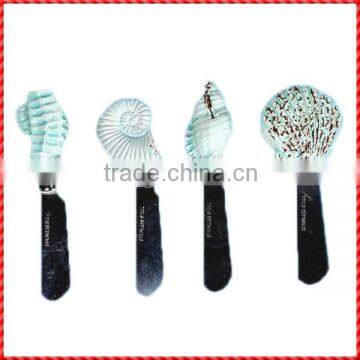 Cheap custom ceramic sea world decorative butter knife