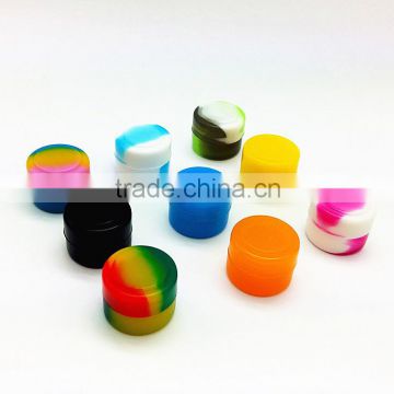 USA and Canada Wholesale FDA food grade glossy finish non stick 2ml mini silicone weed case