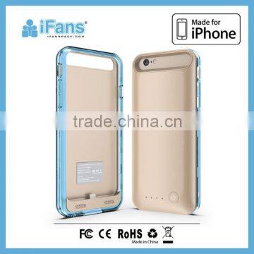 2015 Customized Battery Charger Case for iPhone 6 6s,PC Bumper Printing Case,Phone Case Cover for iPhone 6 6s