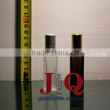 Frosted/Amber Square Perfume Bottle