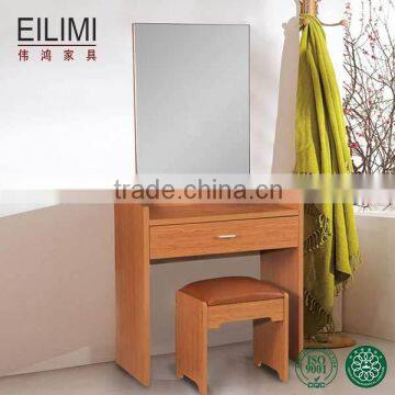 Support OEM customzied size easy to clean simple wooden dressing table designs