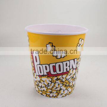 plastic popcorn bucket