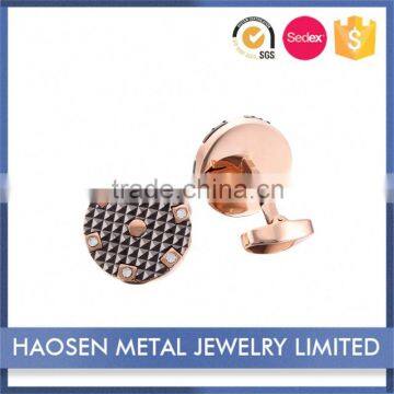 Quick Lead 2016 New Style Brass Zircon Cuff Links photo-4