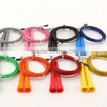 wholesale Handles Steel Wire Jumping rope led Skipping Ropes with counter 3m-13m Fitness machine