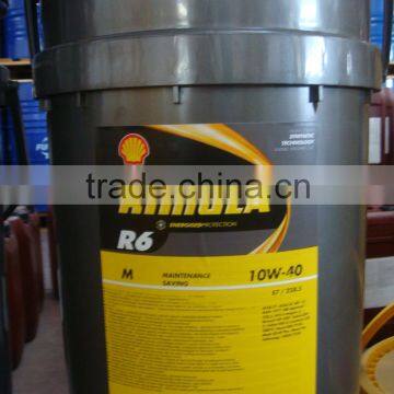 Heavy duty diesel engine, fully s ynthetic Shell Rimula R6M 10W-40 Lubricant 20 liter plastic pail
