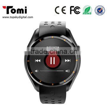 3G Heart Rate Monitor Pedometer G-sensor Wifi GPS Smart Watch photo-3