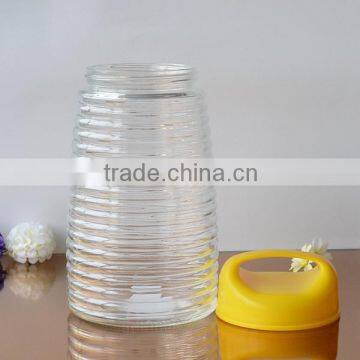 Christmas Storage Glass Jar With Plastic Lid Glass Bottle Wholesale 61oz photo-3