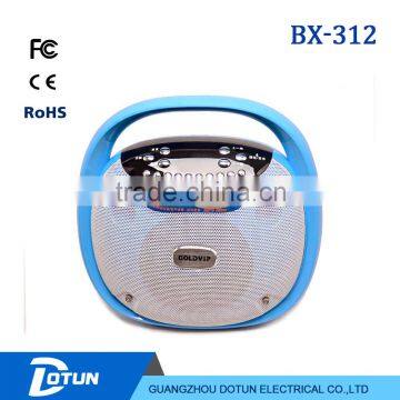 2016 new small 6inch bluetooth speaker