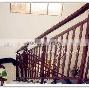 ISO9001 indoor steel stair railing wholesale