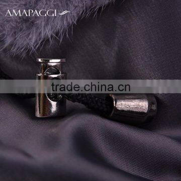 Fashion Luxury Light Purple Real Women Mink Fur Coat for Sale photo-3