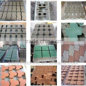 Make Various Pavers at the Same Time DY150T Concrete Paver Making Machine