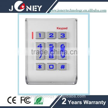 Single door access control keypad Opening device with wiegand 26 interface