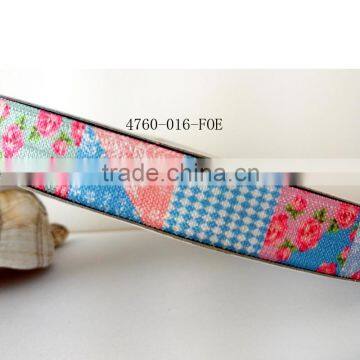 FOE ribbon supplier elastic ribbon for hair ties Elastic ribbon 4760-016-FOE