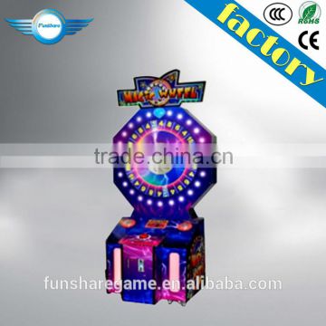 Magic Wheel Coin Operated Games Lottery Vendingl Machine