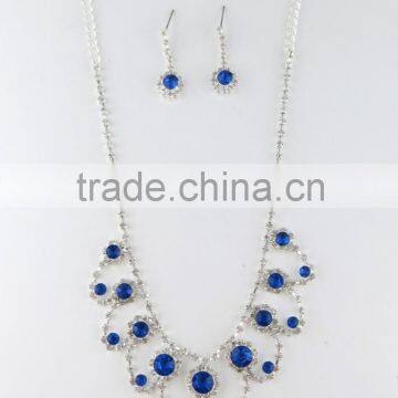 Diamond latest design multilayer necklace set