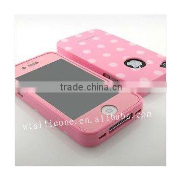 CELL PHONE CASE COVER SKIN for IPHONE 4S 4 SILICONE HOT PINK