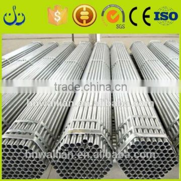 HOT dipped galvanized steel tube pipe/GI round steel pipe/tube welding structure building material