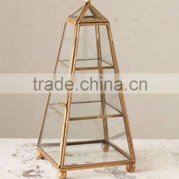 Metal Cabinet, Storage Glass Box, Glass Display Box, Bangle Box, Tea Bag Box Triangle Box, Diamond Box