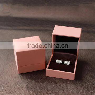 High Quality Cheap Blush Custom Made Logo Earrings Bangle Pendant Gift Box photo-2