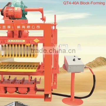 Good quality and competitive price 4-40A hollow block making machine