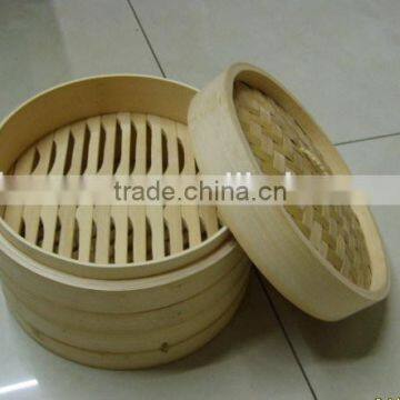 diameter 30cm 1body and 1 lid bamboo steamer made of Mao bamboo