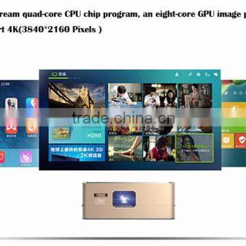 2015 Fashinable Portable Theater Wireless Outdoor Camping Dlp Link 3d Home Theater 4K Full hd 3d Led Projector photo-5