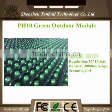 p10 led display module green