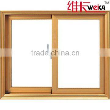 modern aluminum european wood window